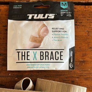 Tuli's The X Brace Foot Arch Support Brace and Compression Size M